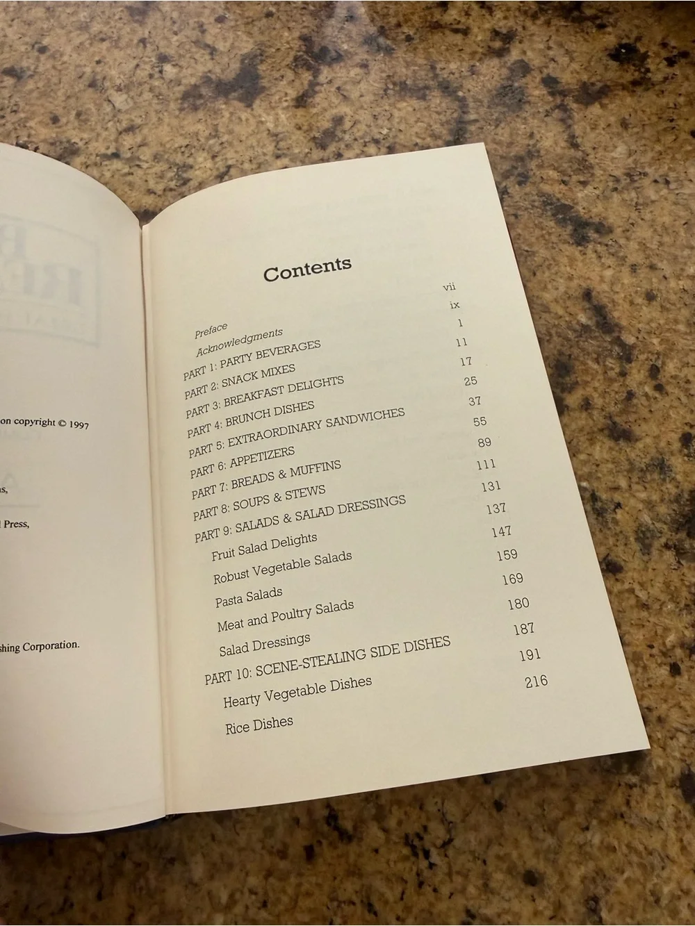 Best Recipes  of the Great Food Companies  hardcover book